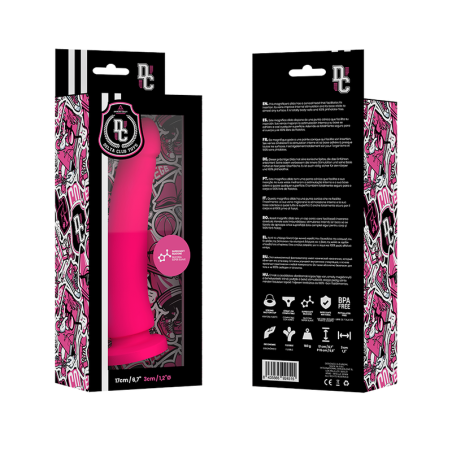 DELTA CLUB DILDO REALISTA ROSA SILICONA MEDICA 17 CM O 3 CM