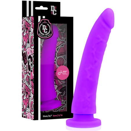 DELTA CLUB DILDO REALISTA LILA SILICONA MEDICA 17 CM O 3 CM