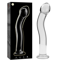 NEBULA SERIES BY IBIZA MODELO 18 DILDO CRISTAL TRANSPARENTE 185 CM O 35 CM
