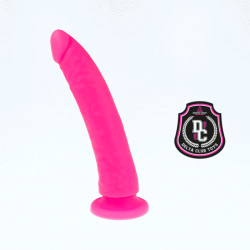 DELTA CLUB DILDO REALISTA ROSA SILICONA MEDICA 20 CM O 4 CM