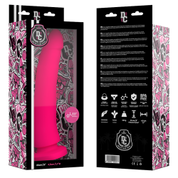 DELTA CLUB DILDO REALISTA ROSA SILICONA MEDICA 23 CM O 45 CM