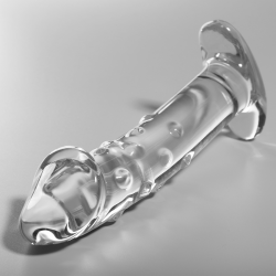 NEBULA SERIES BY IBIZA MODELO 19 DILDO CRISTAL TRANSPARENTE 185 CM O 4 CM