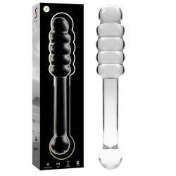 NEBULA SERIES BY IBIZA MODELO 20 DILDO CRISTAL TRANSPARENTE 205 CM O 3 CM
