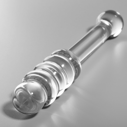 NEBULA SERIES BY IBIZA MODELO 20 DILDO CRISTAL TRANSPARENTE 205 CM O 3 CM