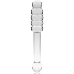 NEBULA SERIES BY IBIZA MODELO 20 DILDO CRISTAL TRANSPARENTE 205 CM O 3 CM