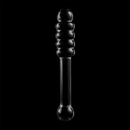 NEBULA SERIES BY IBIZA MODELO 20 DILDO CRISTAL TRANSPARENTE 205 CM O 3 CM