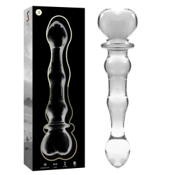 NEBULA SERIES BY IBIZA MODELO 21 DILDO CRISTAL TRANSPARENTE 205 CM O 35 CM