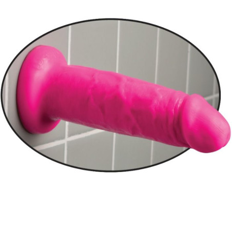 DILLIO DILDO CON VENTOSA CHUB 152 CM ROSA