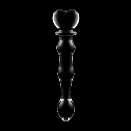 NEBULA SERIES BY IBIZA MODELO 21 DILDO CRISTAL TRANSPARENTE 205 CM O 35 CM