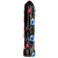 ALL BLACK DILDO 22 CM