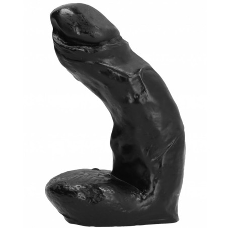 ALL BLACK DILDO REALISTICO 15 CM