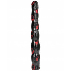 ALL BLACK ANAL DILDO 32 CM