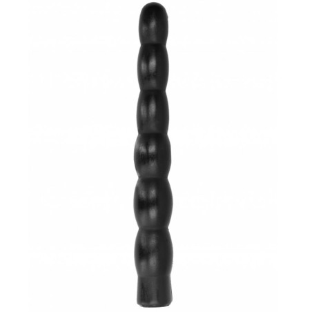 ALL BLACK ANAL DILDO 32 CM