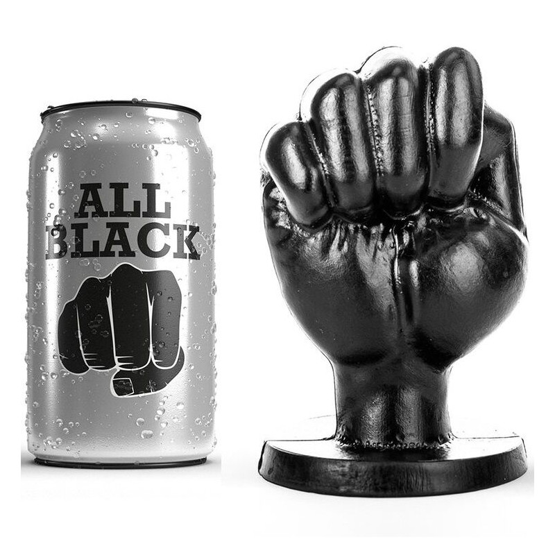 ALL BLACK FIST 13 CM ANAL