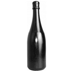 ALL BLACK ANAL BOTTLE 345 CM