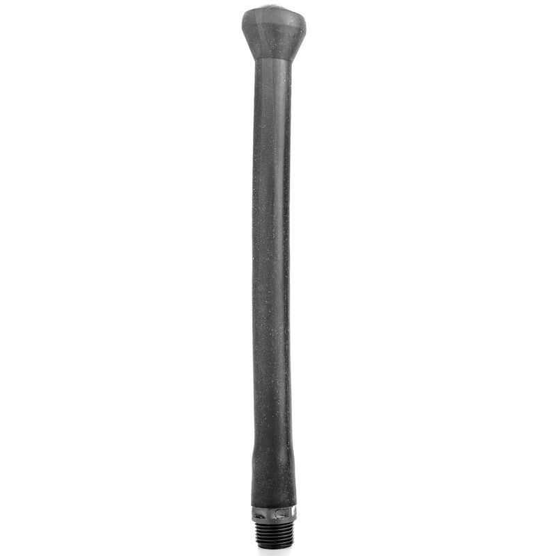 ALL BLACK DUCHA ANAL SILICONA SISTEMA STOPPER 27 CM