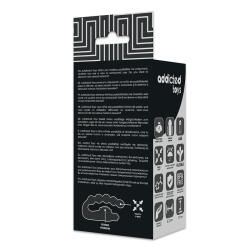 ADDICTED TOYS MASAJEADOR ANAL PROSTATICO CON VIBRACION
