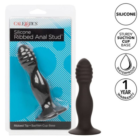 CALEXOTICS RIBBED ANAL STUD