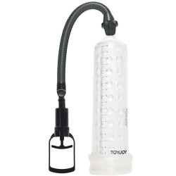 TOYJOY BOMBA DE MASAJE PODEROSA CON MANGA TRANSPARENTE