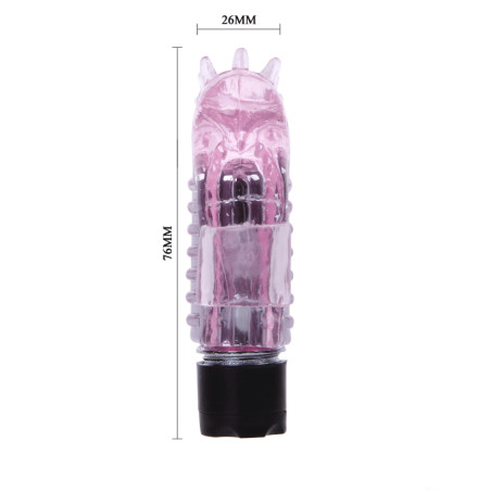 BAILE MINI VIBRADOR DEDO SILICONA