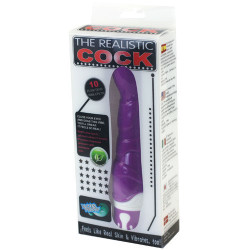 BAILE REALISTIC COCK 10 RITMOS SENSATION VIOLETA