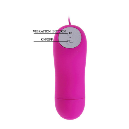 BAILE CUTE SECRET MARIPOSA ESTIMULADORA VIBRADOR 12V