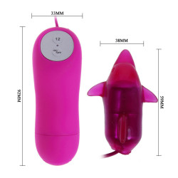 BAILE CUTE SECRET DELFIN VIBRADOR 12V