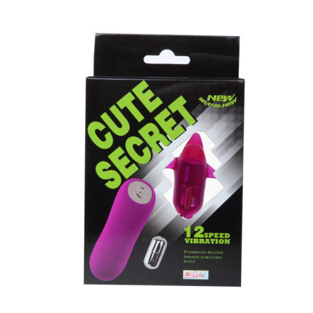 BAILE CUTE SECRET DELFIN VIBRADOR 12V