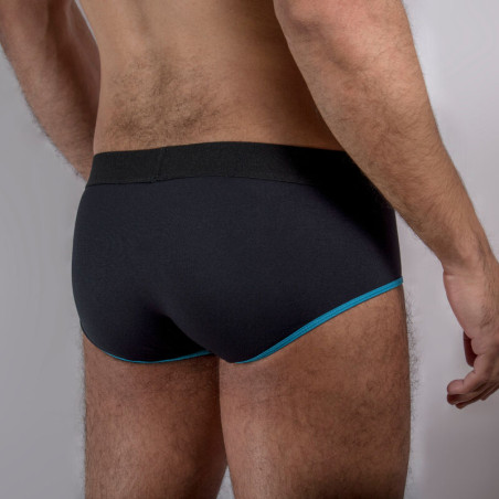MACHO MS24B CALZONCILLO BRIEF DARK AZUL S