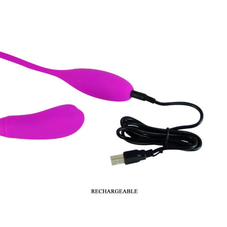 PRETTY LOVE SMART SNAKY VIBE VIBRADOR 7 V 3 TICKLING