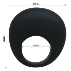 PRETTY LOVE TRAP ANILLO VIBRADOR NEGRO