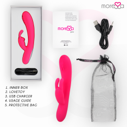 MORESSA GINO TICKLING VAGINAL PREMIUM SILICONE RECARGABLE