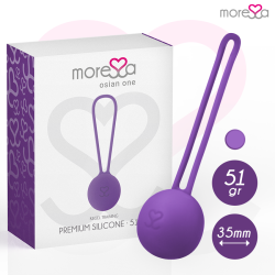 MORESSA OSIAN ONE ENTRENAMIENTO SUELO PELVICO 51gr PREMIUM SILICONA LILA