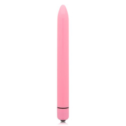 GLOSSY SLIM VIBRADOR ROSA