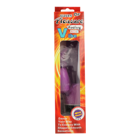 BAILE WAVES OF PLEASURE FANTASY VIBRADOR CON RABBIT LILA 23 CM