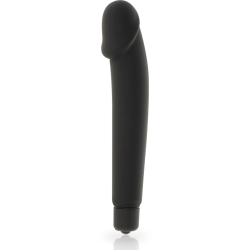DOLCE VITA REALISTIC VIBRADOR SILICONA NEGRO