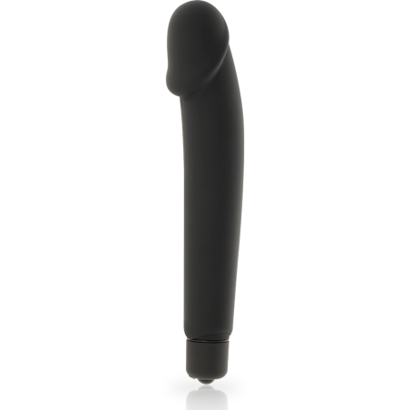 DOLCE VITA REALISTIC VIBRADOR SILICONA NEGRO