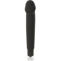 DOLCE VITA REALISTIC VIBRADOR SILICONA NEGRO
