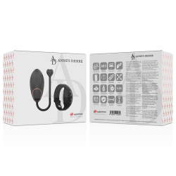 ANNE S DESIRE HUEVO CONTROL REMOTO TECNOLOGIA WATCHME NEGRO