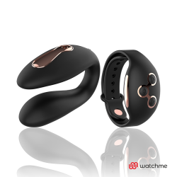 ANNE S DESIRE DUAL PLEASURE TECNOLOGIA WATCHME NEGRO GOLD