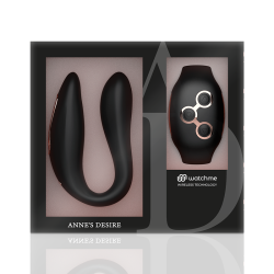 ANNE S DESIRE DUAL PLEASURE TECNOLOGIA WATCHME NEGRO GOLD