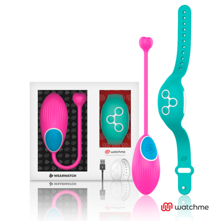 WEARWATCH HUEVO CONTROL REMOTO TECHNOLOGY WATCHME FUCSIA AGUA MARINA