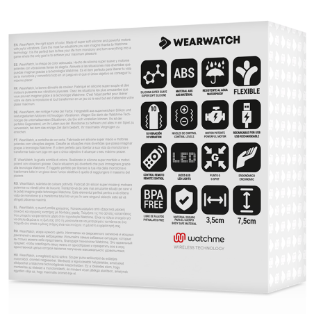 WEARWATCH HUEVO CONTROL REMOTO TECHNOLOGY WATCHME AGUA MARINA NIVEO