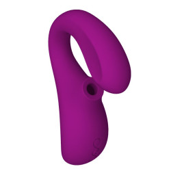 LELO ENIGMA DOBLE ESTIMULACION SUCCION MASAJEADOR MORADO