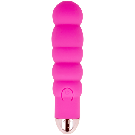 DOLCE VITA VIBRADOR RECARGABLE SIX ROSA 7 VELOCIDADES