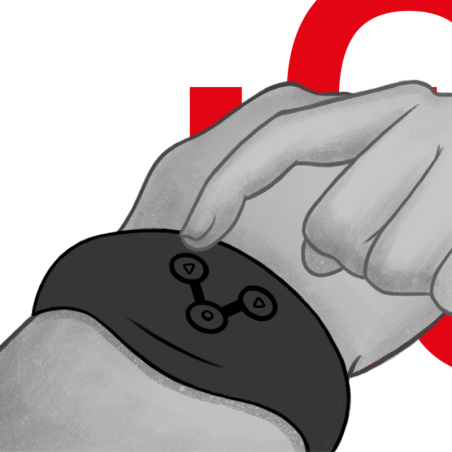 WATCHME RELOJ CONTROL REMOTO WIRELESS TECHNOLOGY AZABACHE