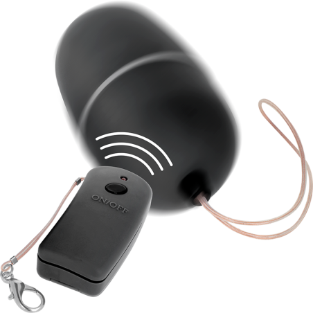 ONLINE HUEVO VIBRADOR CON MANDO CONTROL REMOTO NEGRO