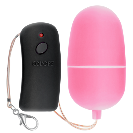 ONLINE HUEVO VIBRADOR CON MANDO CONTROL REMOTO ROSA