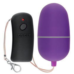 ONLINE HUEVO VIBRADOR CON MANDO CONTROL REMOTO LILA