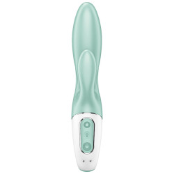 SATISFYER AIR PUMP BUNNY 5 VIBRADOR RABBIT INFLABLE APP VERDE